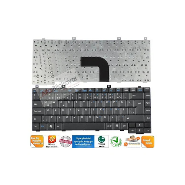 Exper M622, Vestel 154NP,154NG,D15NG,154NG-T206 Onyx D15,15NP-T55-ZD3P K020372B1 K020372B2 HMB989-C29 HMB411ME29 KLAVYE - 2