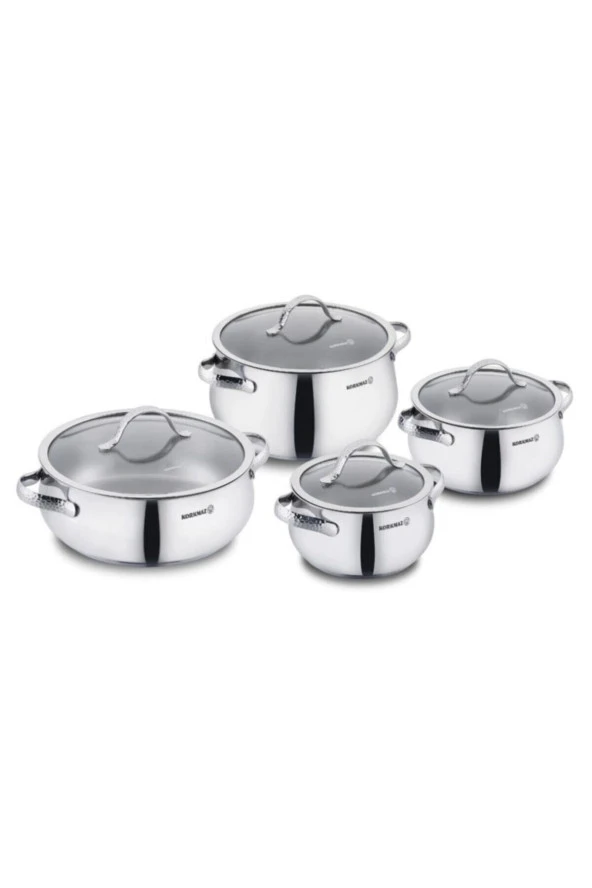 Korkmaz A1964 Samara 8 Parça Tencere Seti ürün görseli