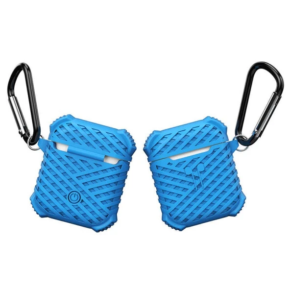 Apple Airpods 1. / 2. Nesil ile uyumlu Kılıf Silikon Airbag ile uyumlu Kılıf 02 - 5