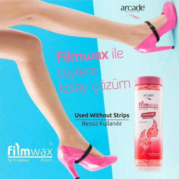 Arcade Filmwax Boncuklu Sir El Ağdası 400 Gr Titanium Pudralı - 3