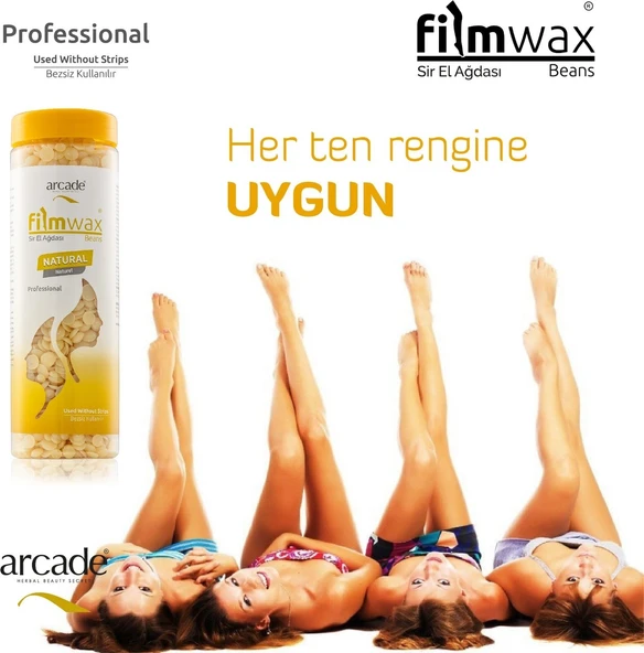 Arcade Filmwax Boncuklu Sir El Ağda 400 Gr Natural - Resim 2