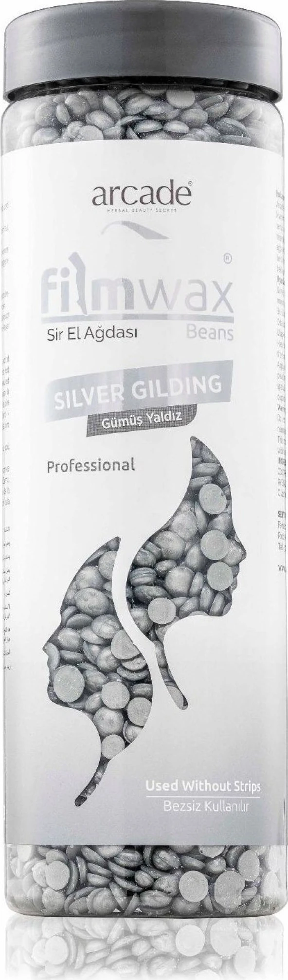 Arcade Filmwax Boncuklu Sir El Ağda 400 Gr Silver Gilding Gümüş Yaldız
