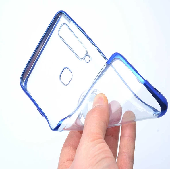 Samsung Galaxy A9 2018 Kılıf Şeffaf Yüzüklü Gess Kapak - 4