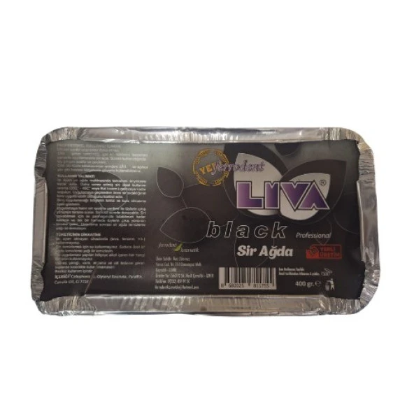 Liva Black Professional Kalıp Sir Ağda 400 Gr