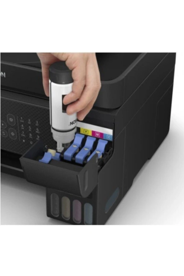 L5290 Ecotank Lcd Wi-fi Direct Airprint Lan Faks Tarayıcı Fotokopi Inkjet Tanklı Yazıcı - 4