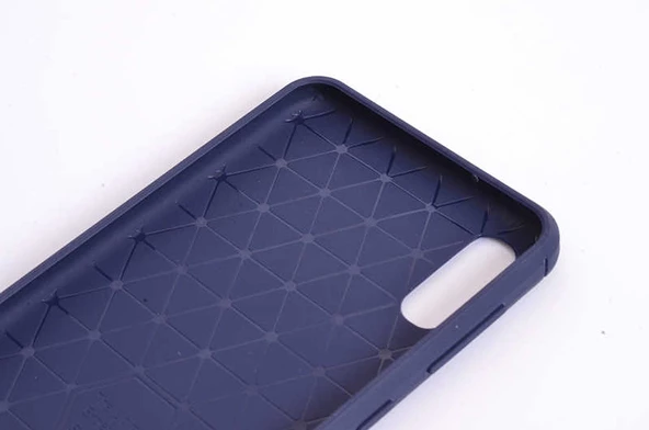 Samsung Galaxy M10 Kılıf Karbon Silikon Case - 3