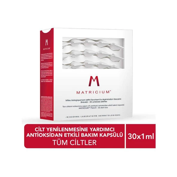 Bioderma Matricium Cilt Yenileyici Bakım Kapsülü 30x1 ml PUANSIZDIR