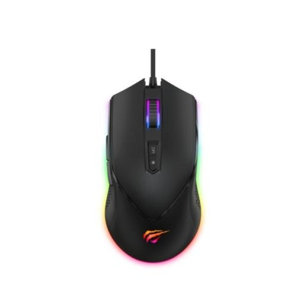 GameNote MS814 Kablolu RGB Gaming Mouse Siyah  USB/Ayarlanabilr RGB ışıklı/DPI