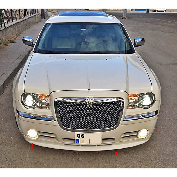 CHRYSLER 300C ÖN TAMPON EKİ - FİBER - BOYASIZ