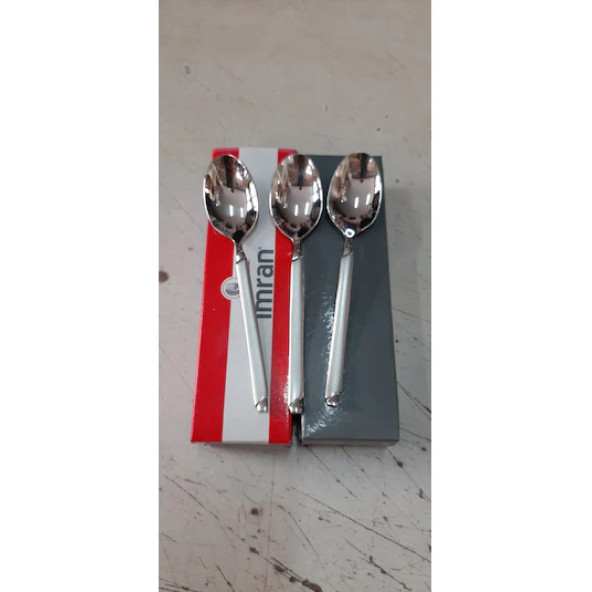 NEHİR PARİS MODEL PARLAK ÇAY KAŞIK 12'Lİ - 3