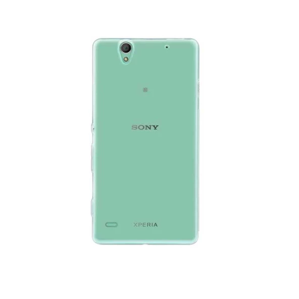 Sony Xperia C4 Kılıf Şeffaf Silikon Hibrit Case