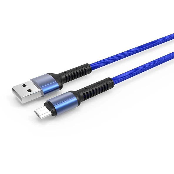 Hasır Kırılmaya Dayanıklı 2m LS64 Micro Usb Kablo