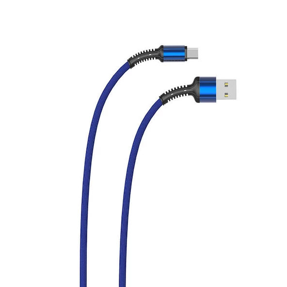 Hasır Kırılmaya Dayanıklı 2m LS64 Type-C Usb Kablo - 3