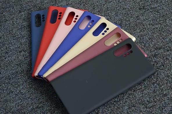 Samsung Galaxy Note 10 Plus Kılıf Soft Mat Premier Case - 4