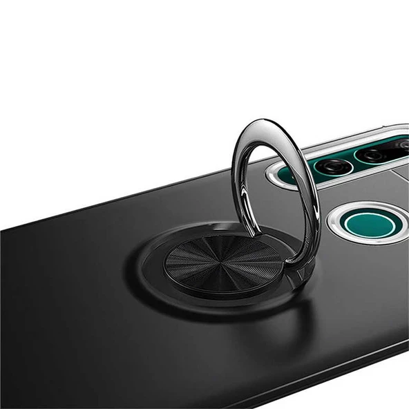 Huawei Y9 Prime 2019 Kılıf Yüzüklü Magnetli Ravel Case - 5