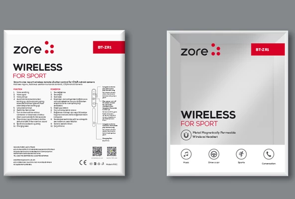 Boyun Askılı Bluetooth Kulaklık ZR1 Bluetooth Kulaklık - 2