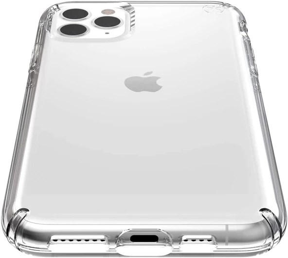 Apple iPhone 11 Pro Max Kılıf Şeffaf Silikon Hibrit Case - 8
