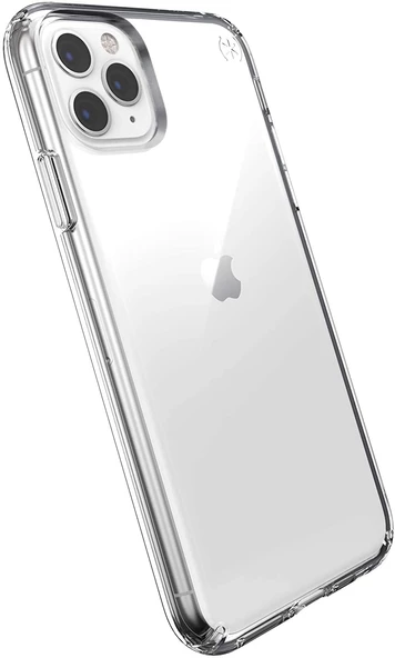 Apple iPhone 11 Pro Max Kılıf Şeffaf Silikon Hibrit Case - 9
