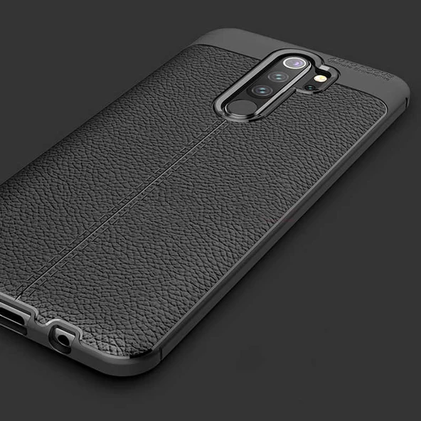 Xiaomi Redmi Note 8 Pro Kılıf Deri Tarzı Niss Silikon Case - 3