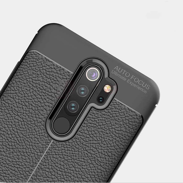 Xiaomi Redmi Note 8 Pro Kılıf Deri Tarzı Niss Silikon Case - 5
