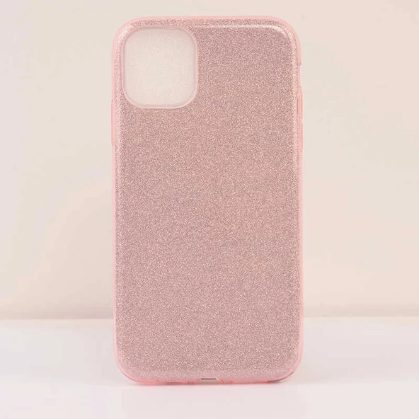 Apple iPhone 11 Pro Max Kılıf Simli Parlak Shining Kapak - 6