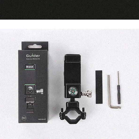 Pusulalı 360 Dönen Bisiklet Telefon Tutucu Q003 - 11