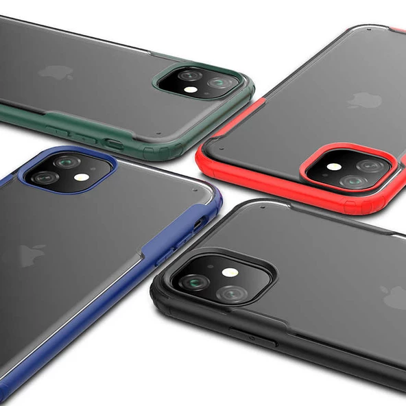 Apple iPhone 11 Kılıf Mat Volks Case - 3