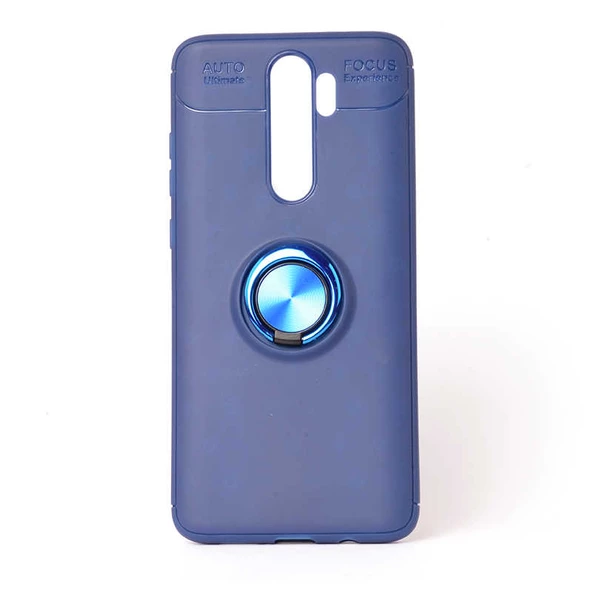 Xiaomi Redmi Note 8 Pro Kılıf Yüzüklü Magnetli Ravel Case - 8