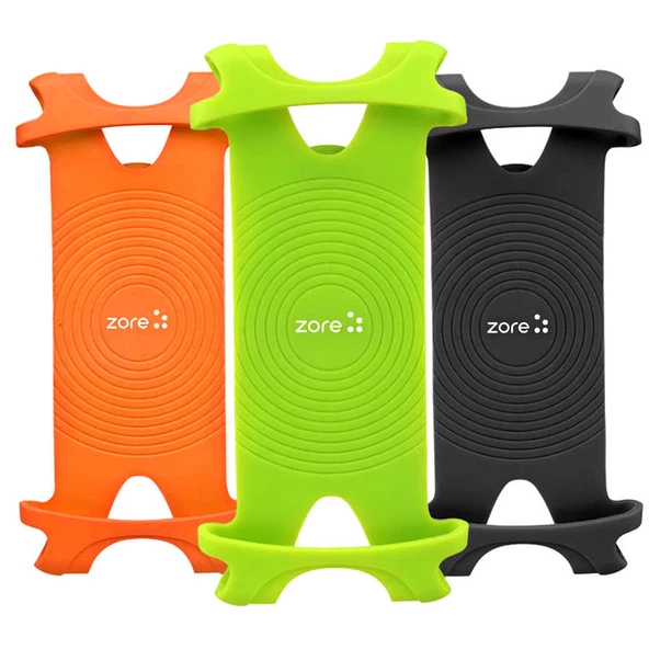 Bisiklet Telefon Tutucu Turuncu Örgü Ağ Tutucu BH-01 - 3