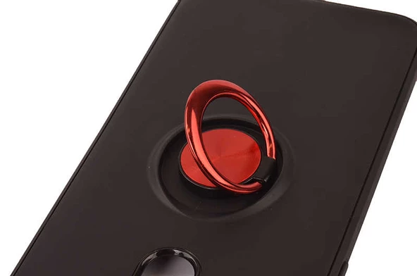 Xiaomi Redmi Note 8 Pro Kılıf Yüzüklü Magnetli Ravel Case - 4