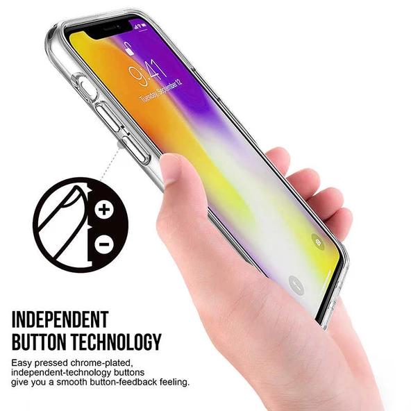 Apple iPhone 11 Pro Kılıf Şeffaf Sararmaz Gard Silikon - 3