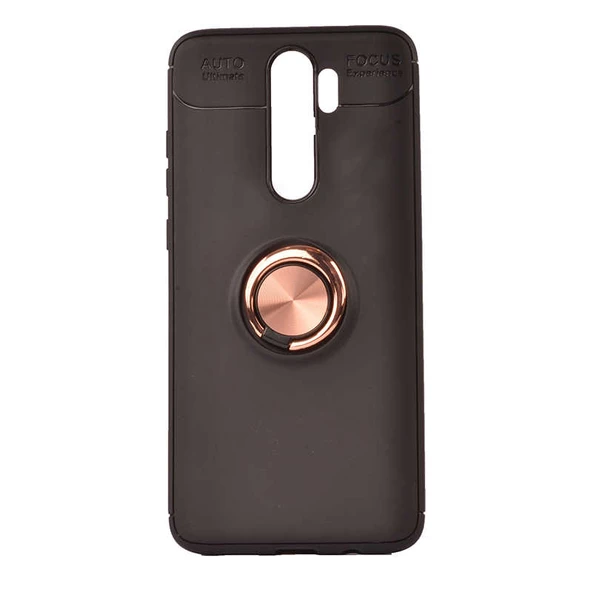 Xiaomi Redmi Note 8 Pro Kılıf Yüzüklü Magnetli Ravel Case - 10