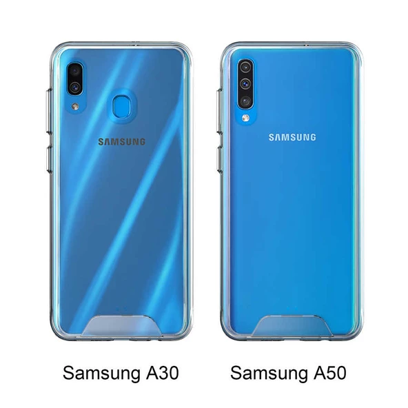 Samsung Galaxy A30S Kılıf Şeffaf Sararmaz Gard Silikon - 6