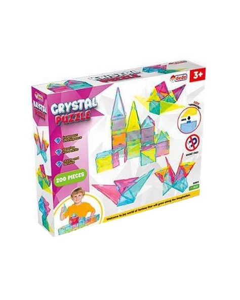 Dede Kristal Puzzle 200 Parça 03924