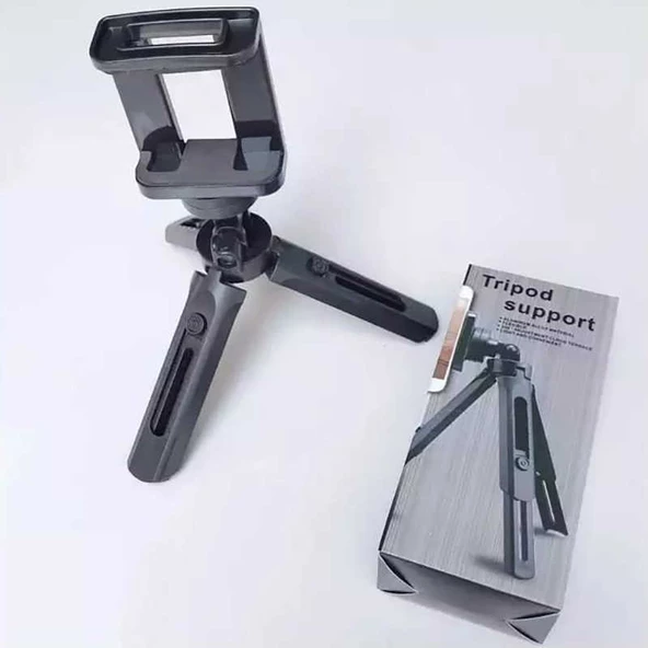 Tripod 5 Kademeli Dik-Yan Duruşlu Telefon Tutucu TR3 Tripod - 3