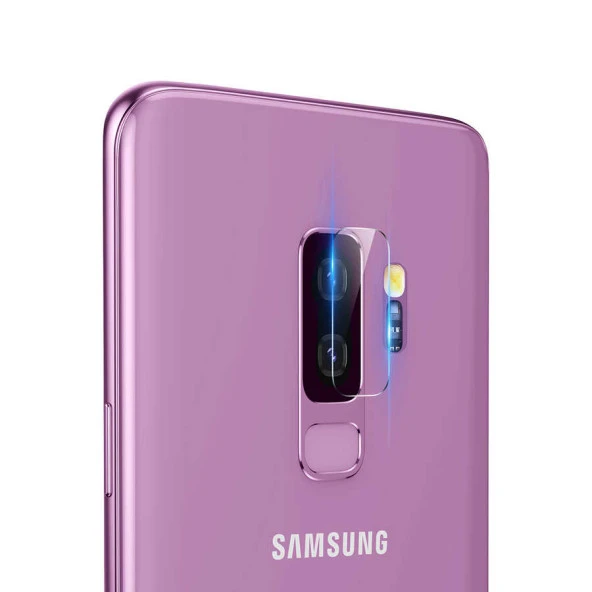 Samsung Galaxy S9 Plus Kamera Lens Cam Koruyucu Full Cam