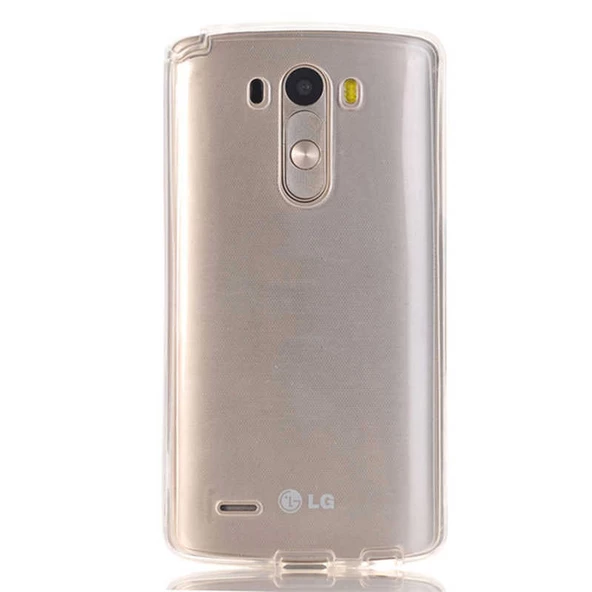 LG K8 2017 Kılıf Şeffaf Silikon Hibrit Case