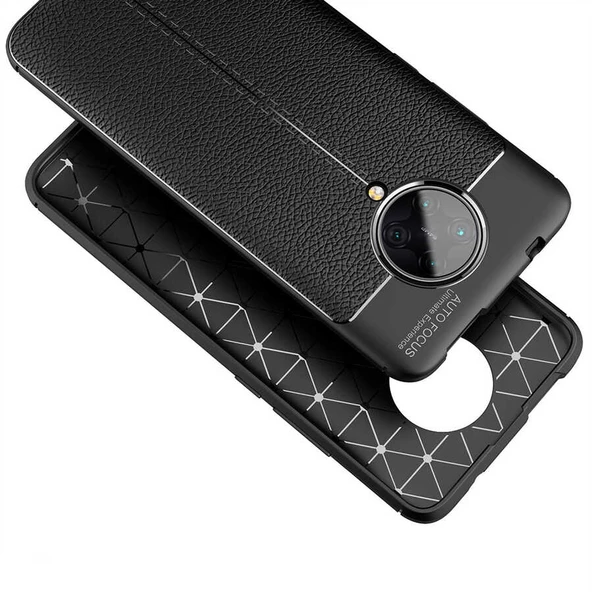 Xiaomi Poco F2 Pro Kılıf Deri Tarzı Niss Silikon Case - 3