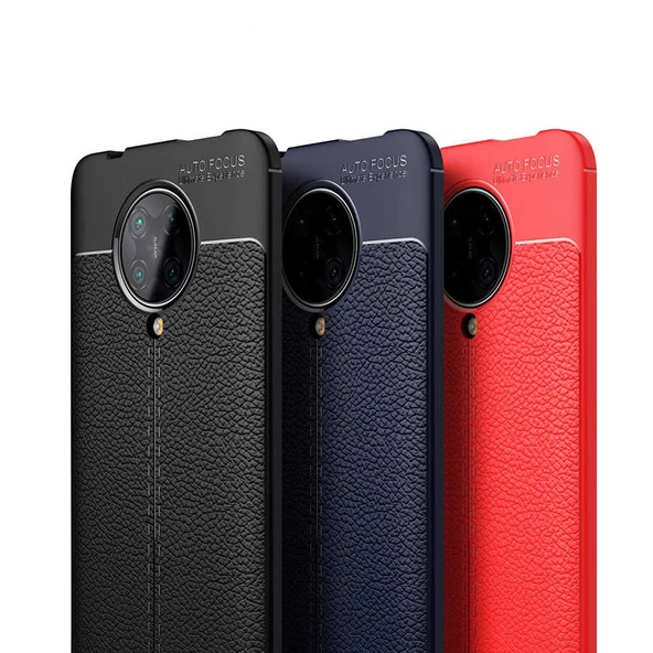 Xiaomi Poco F2 Pro Kılıf Deri Tarzı Niss Silikon Case - 2