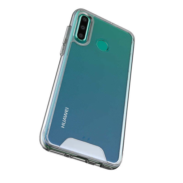 Huawei P30 Lite Kılıf Şeffaf Sararmaz Gard Silikon - 8
