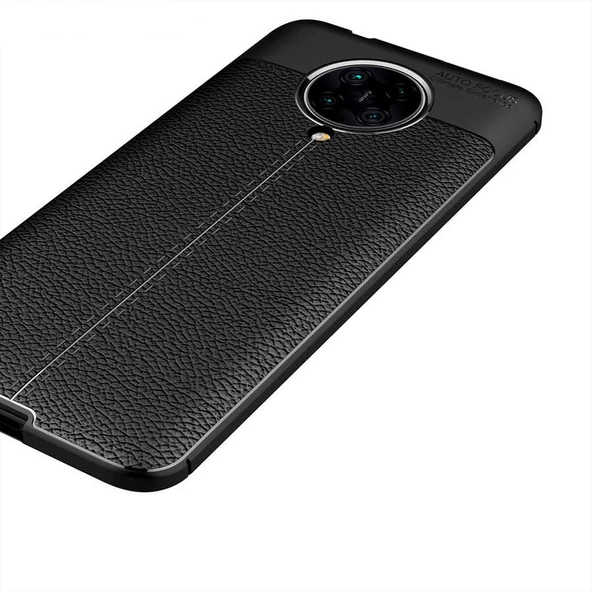 Xiaomi Poco F2 Pro Kılıf Deri Tarzı Niss Silikon Case - 5