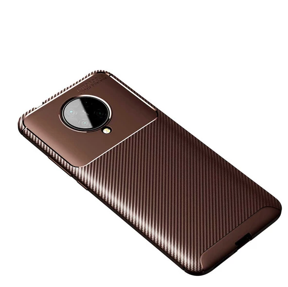 Xiaomi Redmi K30 Pro Kılıf Karbon Silikon Case