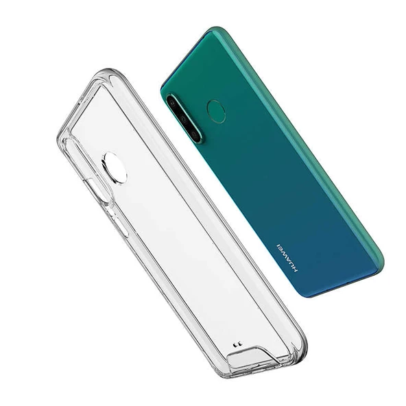 Huawei P30 Lite Kılıf Şeffaf Sararmaz Gard Silikon - 9