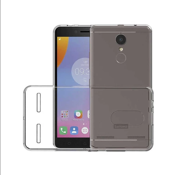 Lenovo K6 Kılıf Şeffaf Silikon Hibrit Case