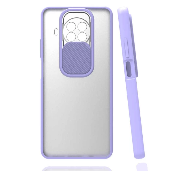 Xiaomi Redmi Note 9 Pro 5G Kılıf Kamera Kapatmalı Lensi Case - Resim 11