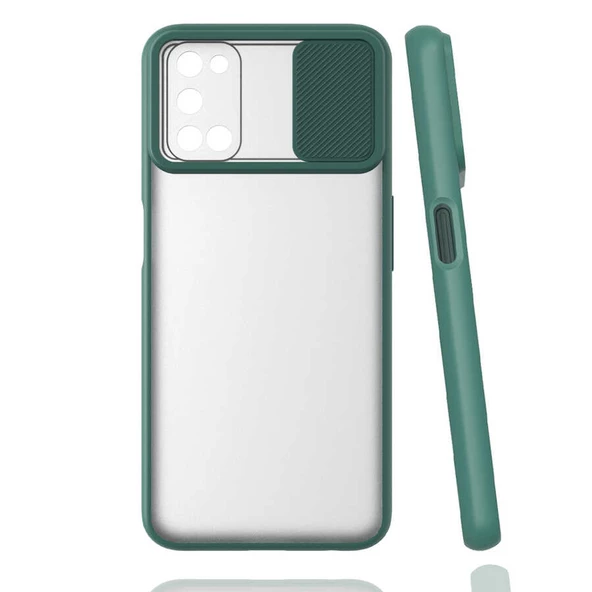 Oppo A72 Kılıf Kamera Kapatmalı Lensi Case - 10
