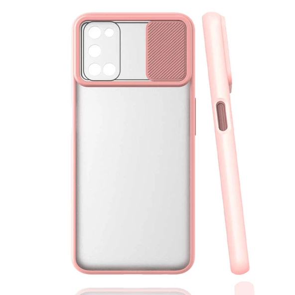 Oppo A52 Kılıf Kamera Kapatmalı Lensi Case - 7