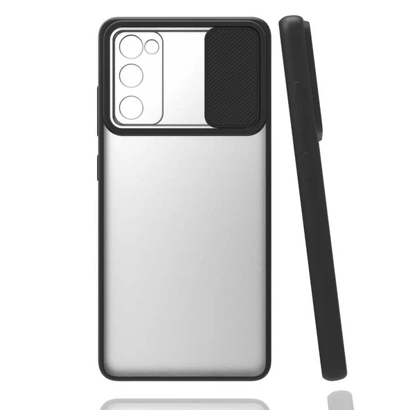 Samsung Galaxy S20 FE Kılıf Kamera Kapatmalı Lensi Case