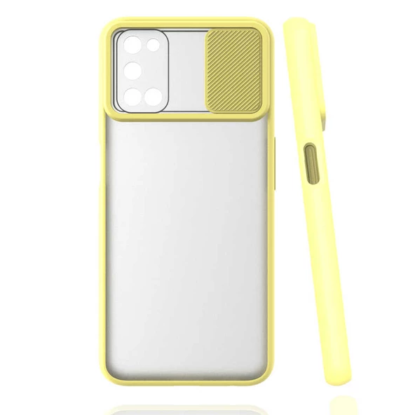 Oppo A52 Kılıf Kamera Kapatmalı Lensi Case - 9