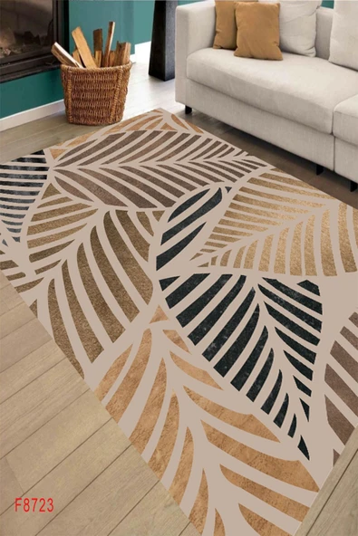 Kahverengi Yolluk, Yaprak Desen Yolluk, Koridor Yolluk, Koridor Halısı, Uzun Halı, Salon Halısı - 6